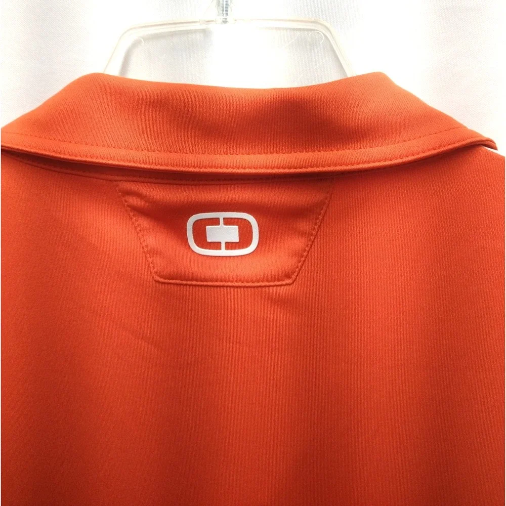 mens OGIO  GOLF POLO  shirt,‎ large, short sleeves, GRADIENT PRINT used - Picture 6 of 7